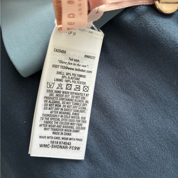 Ted Baker Bluebell Bikini Top - Picture 8 of 13